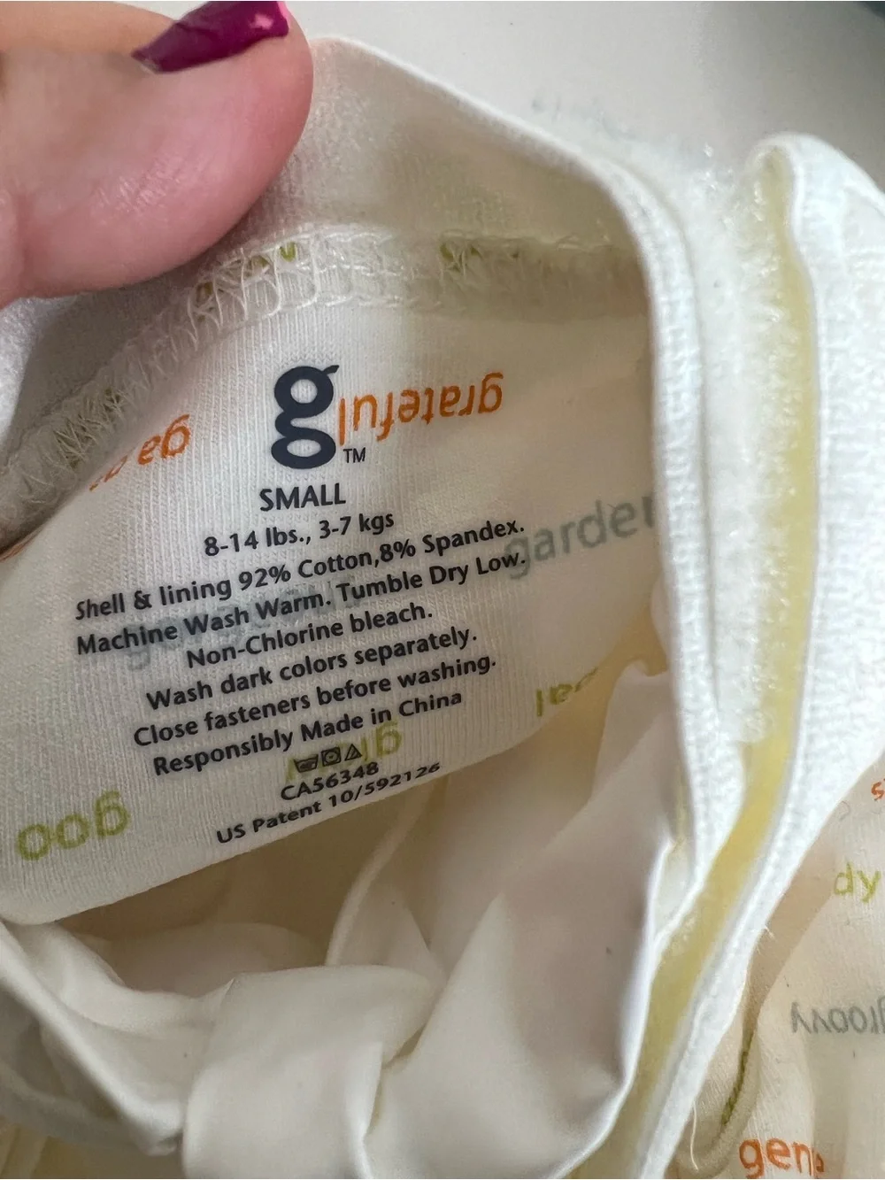 G Diapers Reusable Cloth Diaper Cover Bundle - Blue, Orange, White
